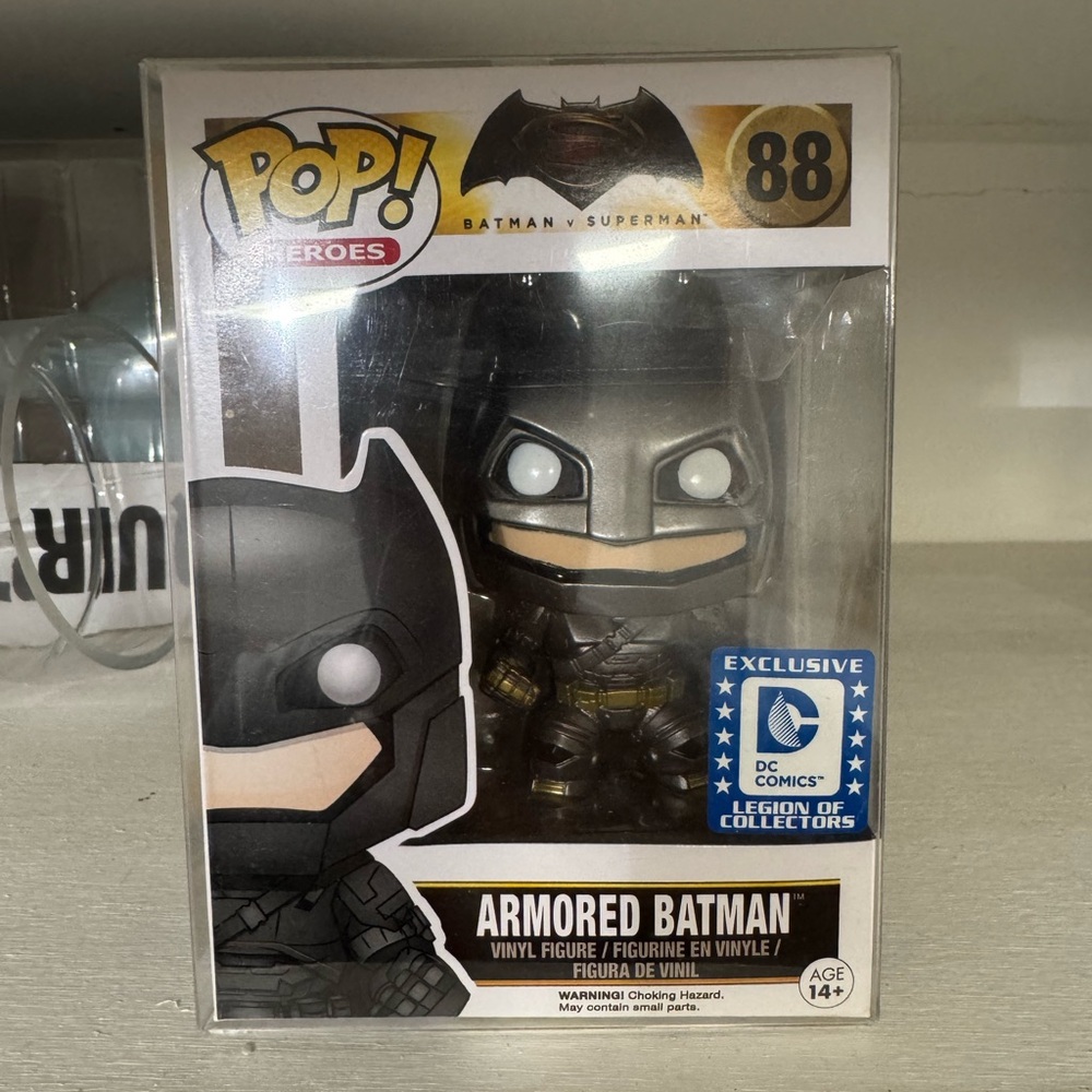 Funko Pop! Armored Batman - Black and Silver